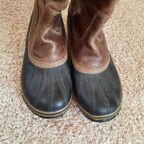 Sorel Brown and Black Combat Boots - Picture 10 of 15